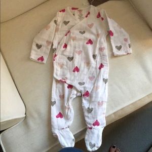 NWT Aden + Anais footsie onesie